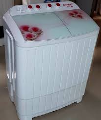 Shivaki Fully Automatic 9 Kg Rose Washing Machine, White (base Color)