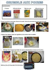 Crumble Aux Poires Blog De Reinette Et Blog D Instit Recette Crumble Pomme Poire Crumble Poires Recette Crumble Pomme