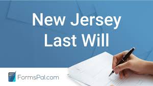 Printable free last will and testament form template nj. Fillable New Jersey Last Will And Testament Form Free Formspal