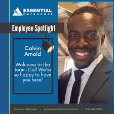 Welcoming Our New Team Member! , Calvin Arnold