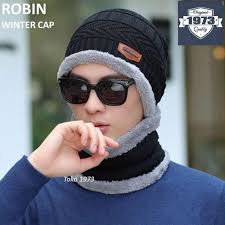 Promo Topi Kupluk + Syal : Robin