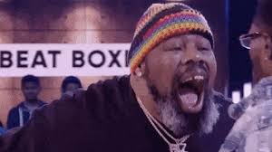 Take this gif of biz markie doing biz markie stuff before killing a shark that fell through his roof with a knife. Nick Cannon Ybn Cordae Gif By Nick Cannon Presents Wild N Out