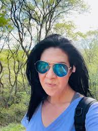 Hiking Yellow Fork Loop trail with bee swarm and scenic views