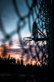 Hd Wallpaper Basketball Ring On Wall Silhouette Photography Of Black Basketball Hoop Wallpaper Flare