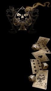 Wallpaper Black Ace Of Spades Card 1080x1920 Dead Mans Hand Apple Iphone 5s Hd Wallpapers Available For Free Download Ace Of Spadesside Seni Tengkorak Kartu Remi Seni