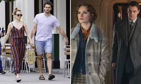 This is my first tweet. Talk Of The Town Star Wars Actress Daisy Ridley Shacks Up With Vanity Fair S Tom Bateman Daily Mail Online
