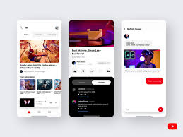 Youtube Refresh Youtube Redesign 2019 Mobile App Design Inspiration Android App Design Creative App Design