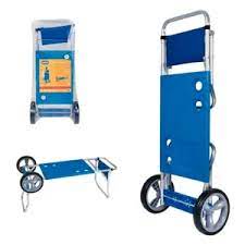 Carrito De Playa Y Mesa Porta Conservadora Y Sillas Mor