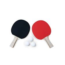 Joola conversion table tennis top with net set and protective foam backing. Set Of 2 Rackets And 3 Balls For Ping Pong Table Ping Pong Kit