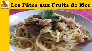 Les Pates Aux Fruits De Mer Rapide Et Facile Youtube