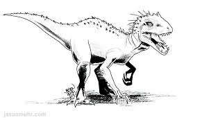 Jurassic World Dinosaurs Drawing