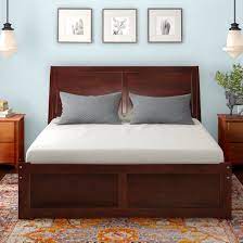 Let it anchor a sparse ensemble to keep things lofty and chic or play up its rustic rubberwood frame with flannel sheets and gingham printed comforter. Three Posts Esparza Solid Wood Storage Platform Bed Reviews Wayfair