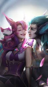 Star Guardian Xayah Rakan Lol 4k Hd Mobile Smartphone And Pc Desktop Laptop Wallpaper 3840x2160 19 Xayah And Rakan League Of Legends Lol League Of Legends