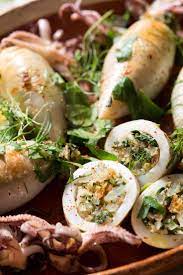 Stuffed Squid Sicilian Style Recipe Nyt Cooking Calamari Recipes Squid Recipes Seafood Recipes