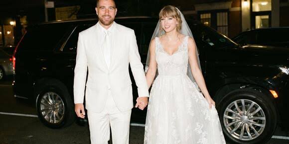 Taylor Swift and Travis Kelce Quietly Exchanged Vows in Front of a Tiny  Group of Loved Ones Before Their Big Madison Square Garden Bash - NewsBreak