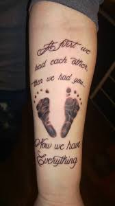 Mom tattoos are insanely popular on pinterest footprint tattoos and baby footprints are beautiful and sentimental tattoo ideas. Tattoos Forearm Baby Boy Name Tattoos For Mom Novocom Top
