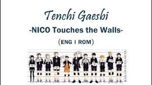 Nico touches the walls live 2004 2019. Eng Rom Haikyuu Season 1 Ending 1 Tenchi Gaeshi Nico Touches The Walls Youtube