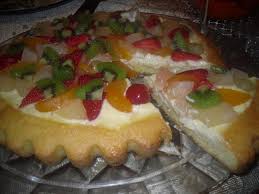كيكة بالكريم باتيسير والفواكه سهلة بالصور مجلة لالة مولاتي نت majalat lalamoulati net food desserts cheesecake