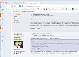 Ok, so avast has been some kind annoying this days with alerts like we have canceled the conection from xxx.xxx.xxx.xxx because it is infected by url:scam and i notice that it comes from one archive from where is installed opera gx, there's any way to s. Avast And Opera Browser