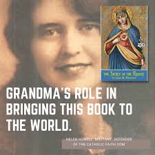 I'd love to share this article about the remarkable journey of "The Secret  of the Rosary"
