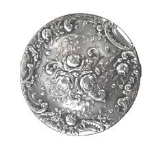 The origins of gorham are in 1831 when the firm of jabez gorham was joined by henry l. Vintage Gorham Sterling Silver Repousse Floral Monogrammed Compact Einna Sirrod