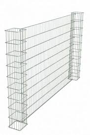 Gabionensaule Hamm H26 Mit 656 Doppelstabmatte Grundelement Hamm Zaunpaket Gabionensaule Hamm Gabionen Gartenzaun24 To Doppelstabmatten Gabionen Zaun