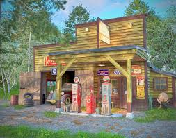 The company will work with you to custom create a door for your old house. Old Time Garage House Styles Old Fashion Image Old Fashioned