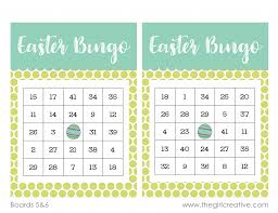 On this page, i am sharing a free and fun picture bingo game cards that i have made for you and also sharing free printable bingo game links made by others. Printable Easter Bingo Game The Girl Creative