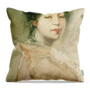 Cherry Lips, Circa 1891 Watercolor Over Pencil On Board Painting by Robert Frederick  Blum