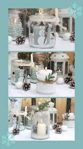 Winterspass Aus Weckglasern Das Macht Auch Kindern Spass In 2020 Winter Decorations Diy Winter Decor Winter Diy