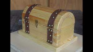 This diy treasure chest toy box is big enough to store lots of toys. How To Make A Pirate Treasure Chest Youtube