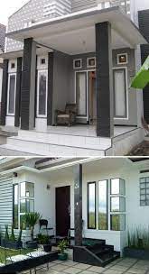 Ciri khas dari teras rumah minimalis modern pertama adalah pilihan desain bergaris. 13 Model Teras Rumah Minimalis Pondasi Tinggi Trend Masa Kini