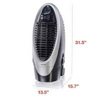Honeywell 300 CFM 120 V Indoor Evaporative Air Cooler, Portable Swamp  Cooler, with Remote Control