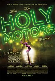 Miguel tente de joindre les deux bouts en pratiquant le vol à l'arraché depuis sa moto. Holy Motors 2012 Imdb