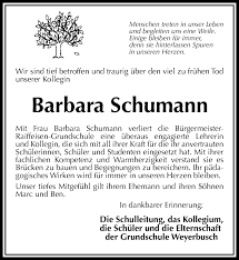 Join facebook to connect with barbara schumann and others you may know. Traueranzeigen Von Barbara Schumann Rz Trauer De
