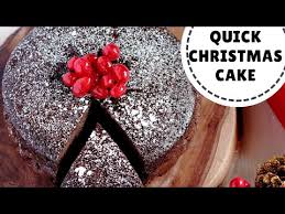 Christmas Cake Recipe Christmas Plum Cake With Rum Hindi Youtube