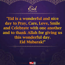 Muslims usually wish each other 'eid mubarak' after saying the eid prayer, and may also hug each other three times. Happy Eid Mubarak Wishes 2019 Images Quotes Pics Shayari Song Status