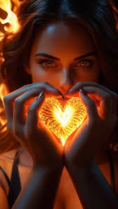 Love heals broken hearts and creates beauty