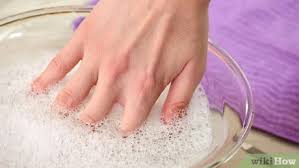 Make sure the water has suds and soak for to minutes to 15 minutes so you can loosen the nail glue from your skin. Easy Ways To Remove Super Glue From Nails 7 Steps Wikihow