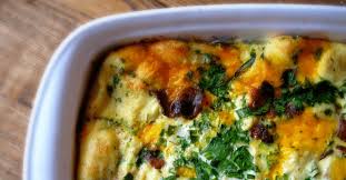 This easy breakfast casserole is infinitely adaptable! Spinach Bacon Egg And Cheese Breakfast Casserole A Musing Foodie