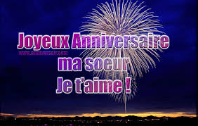 Joyeux Anniversaire Pour Ma SÅ“ur Joyeux Anniversaire
