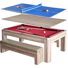 Hathaway Games Newport 7 Pool Table Combo Set Pool Table Dining Table Pool Table Pool Table Room