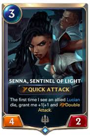 Players that register early, or played in the closed . Lor Senna Sentinel Of Light Deck Builds Legends Of Runeterra Guide