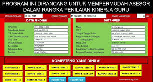 Maka dibuatlah format excel dupak ini yang sudah sesuai dengan permendikbud diatas untuk membantu mengembangkan karier profesinya dalam jabatan/pangkatnya. Aplikasi Pkg Guru Sma
