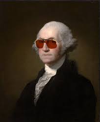 Washington Was Truly Ahead Of His Time He S Been Rocking Gucci Since 1732 Presidentsday George Washington Washington Mens Fashion Trends Mens Glasses Gucci