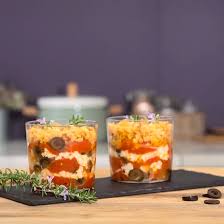 Crumble Aux Tomates Pelees Olives Et Feta Mutti France