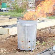 How To Use A Garden Incinerator Allotment Book