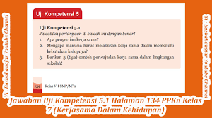 We did not find results for: Jawaban Uji Kompetensi 5 1 Halaman 134 Ppkn Kelas 7 Kerjasama Dalam Berbagai Bidang Kehidupan Youtube
