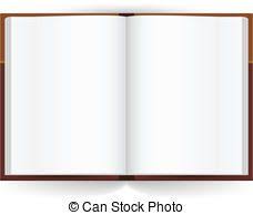 Open Book Cool Open Book With White Pages Illustration On Clip Art Free Illustrations Vector Drawing