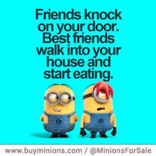 You all know who you are, and yes i count my f… Minion Friendship Quotes Quotesgram